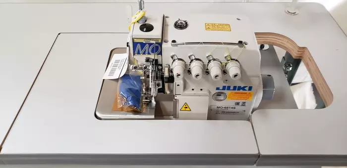 JUKI MO-6814S Four Thread Industrial Serger 4-Thread Overlock Sewing Machine