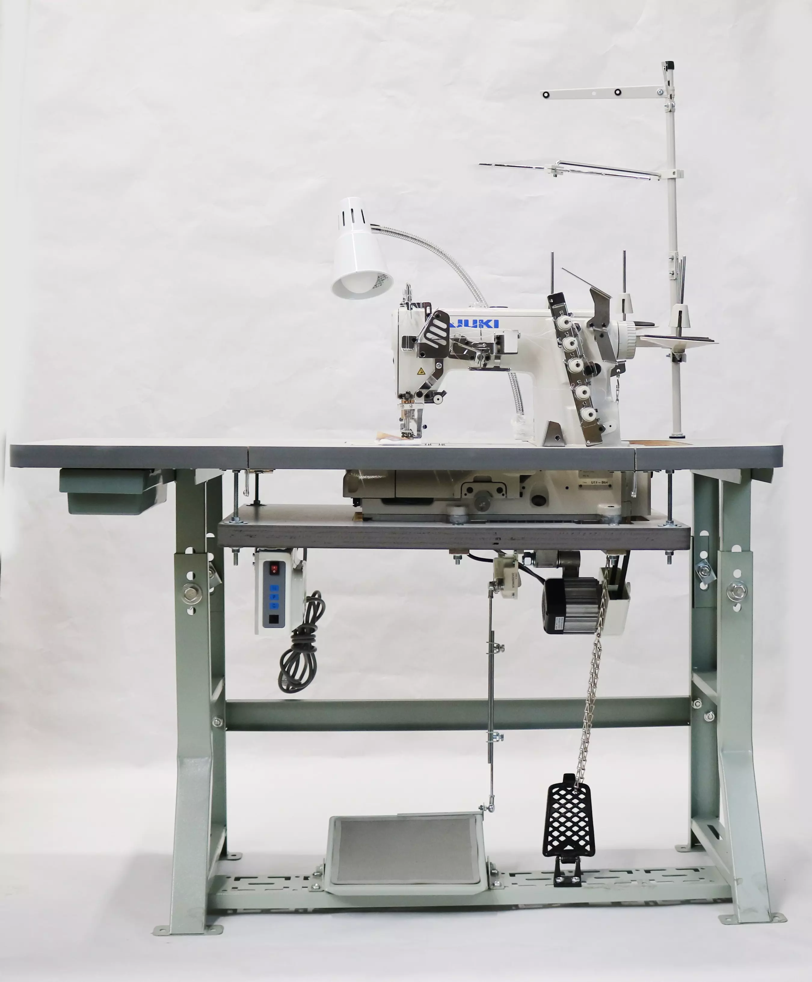 JUKI MF-7523 Coverstitch Sewing Machine 3 Needle Top and Bottom Cover -  Sunny Sewing Center