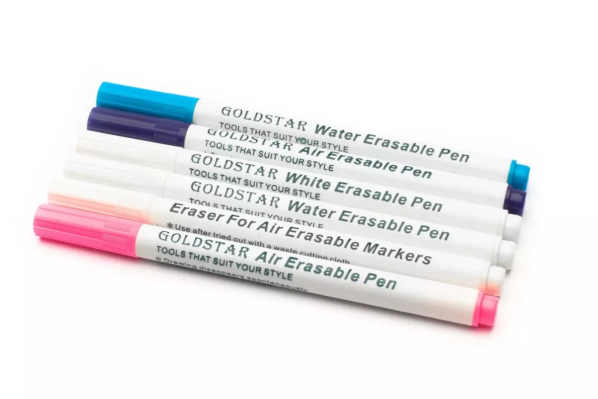 Low-waste Wash-out Fabric Markers - A Threaded Needle