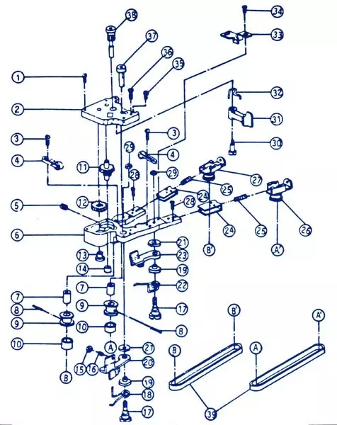 Asta/puntone Stabilizzatore Blue Print ADT38584 per Toyota