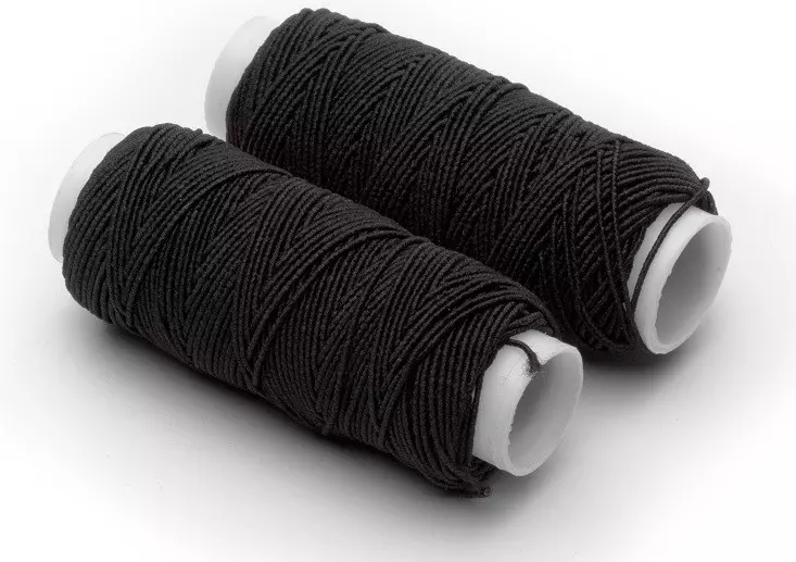 Elastic Drawcord Threader for Pants Black Sweatshirt Drawstring