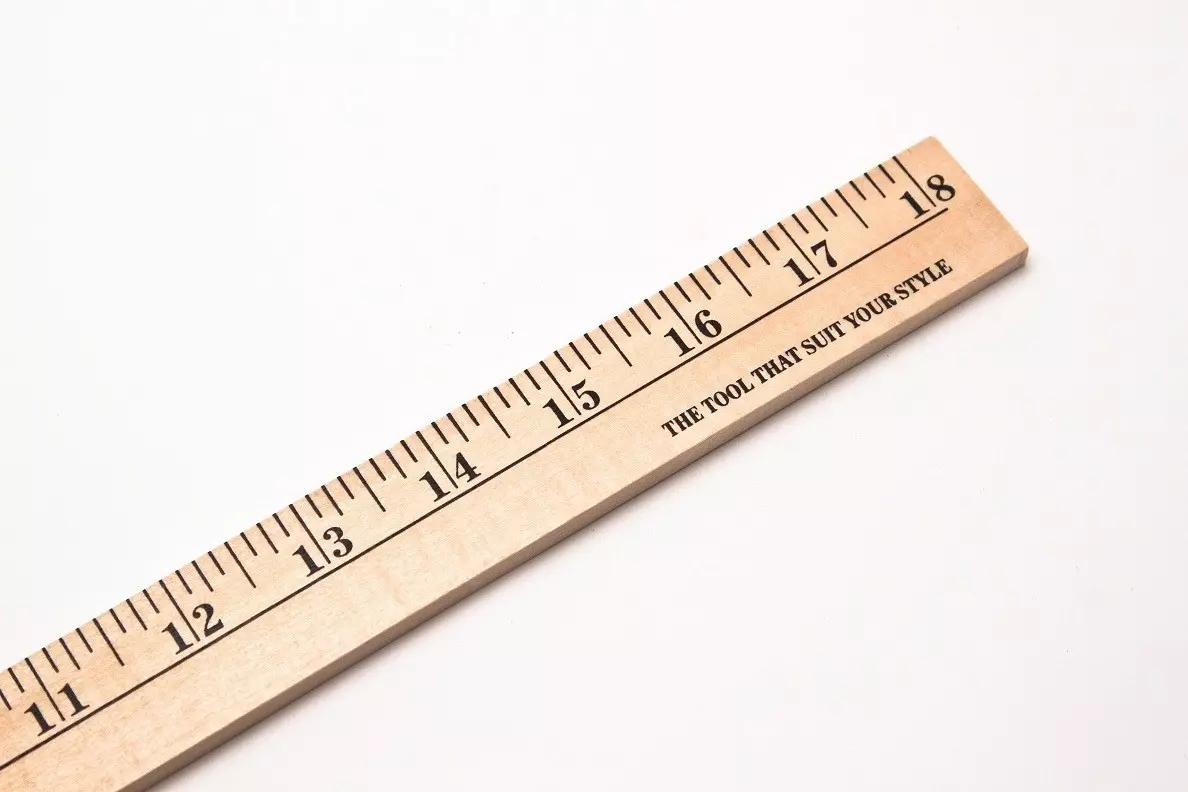 Ruler, Wood CHOOSE SIZE