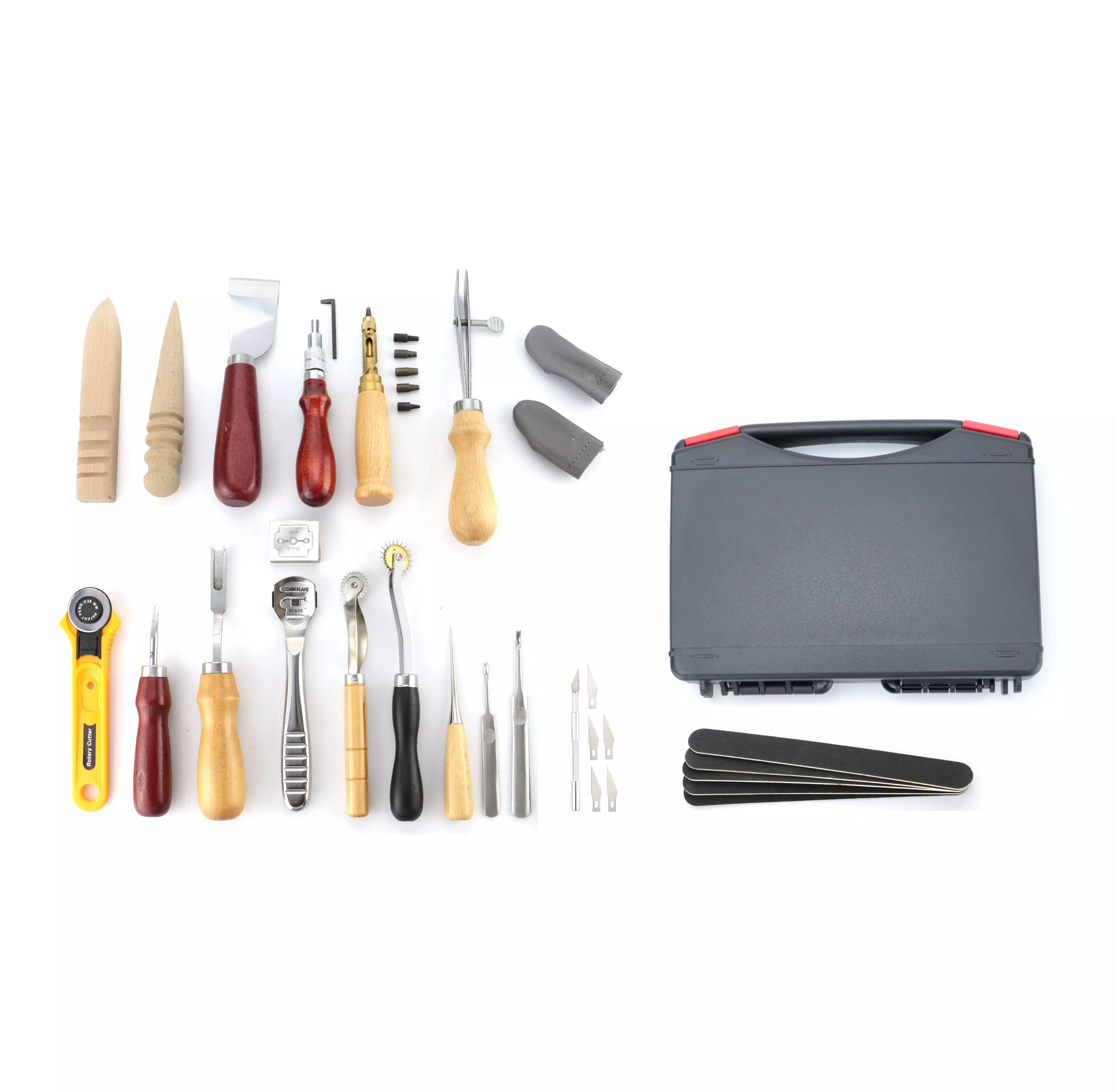 25 Piece Leather Working Tool Kit - #GS-LWKIT| GoldStar Tool