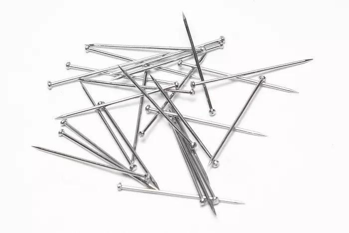  Steel Dressmaker T-pins - 1/2 Lb. Box (T Pin #20, 1-1/4 Long)  : Arts, Crafts & Sewing