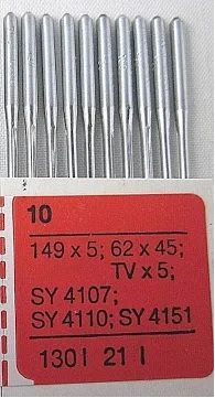 100 Industrial Coverstitch Sewing Machine Needles - #TVX5