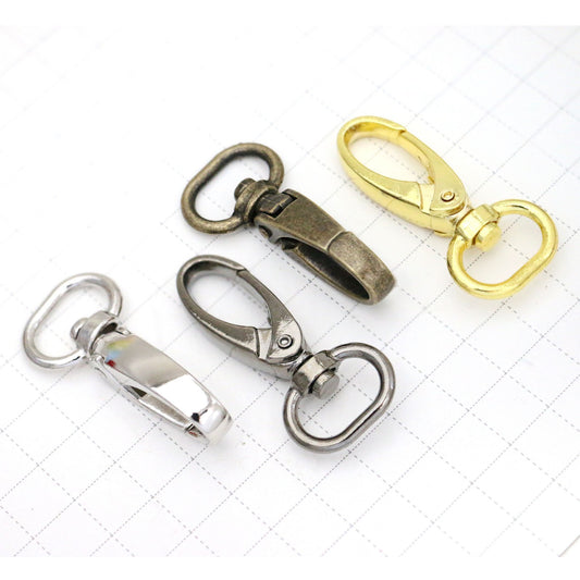 Egg Shaped Push Gate Swivel Snap Hook,Choose color, size & Qty SHIPS FROM USA