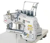 Pegasus FS713P-G0 6 Thread Flatlock/Flatseam Feed-Off-The-Arm Cylinder Bed Industrial Interlock Stitch Machine With Table and Servo Motor