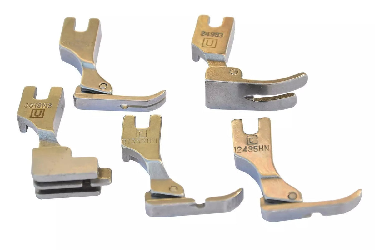 5 Pack Industrial High Shank Presser Feet