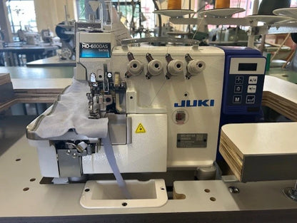 JUKI MO-6814S DD Direct Drive 4-Thread Overlock Industrial Serger With Table and Direct Drive Motor