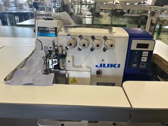 JUKI MO-6814S DD Direct Drive 4-Thread Overlock Industrial Serger With Table and Direct Drive Motor