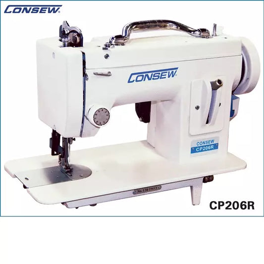 Consew CP206R Single Needle Drop Feed Walking Foot Lockstitch Industrial Sewing Machine