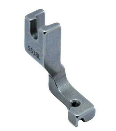 S518L Left-Side Invisible Zipper Presser Foot for Compatible Sewing Machines