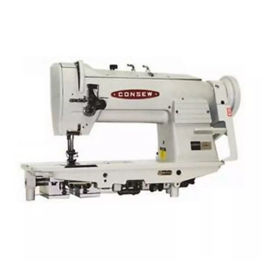 Consew 339RB-4 2 Needle Walking Foot Machine With Table and Servo Motor
