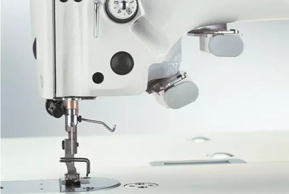 JUKI DLN-9010A-SS High-Speed Needle Feed Lockstitch Industrial Sewing Machine With Table and Servo Motor