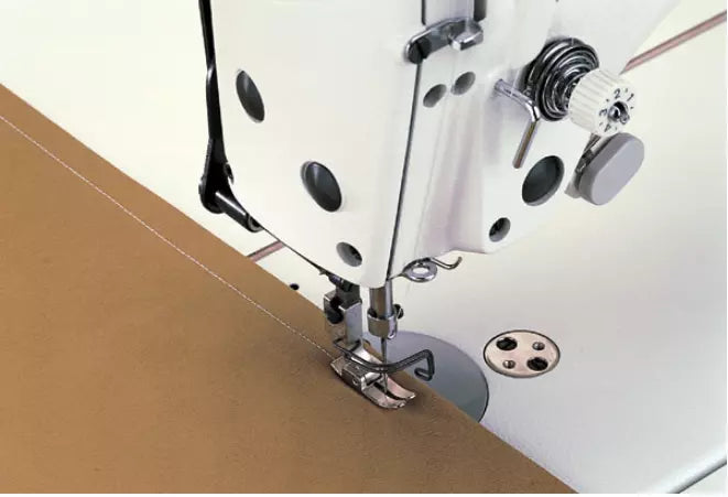 JUKI DLN-9010A-SS High-Speed Needle Feed Lockstitch Industrial Sewing Machine With Table and Servo Motor