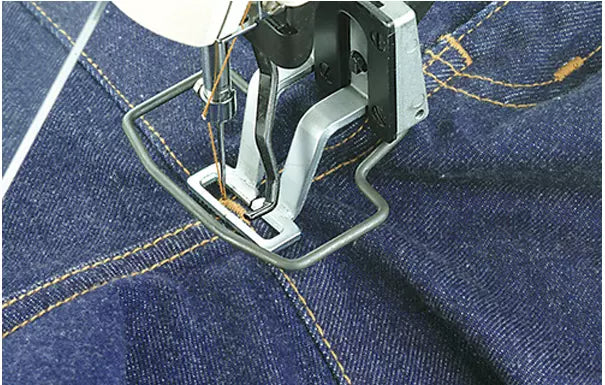 JUKI LK-1900-C Computer Controlled High Speed Bartacking Industrial Sewing Machine With Table and Servo Motor