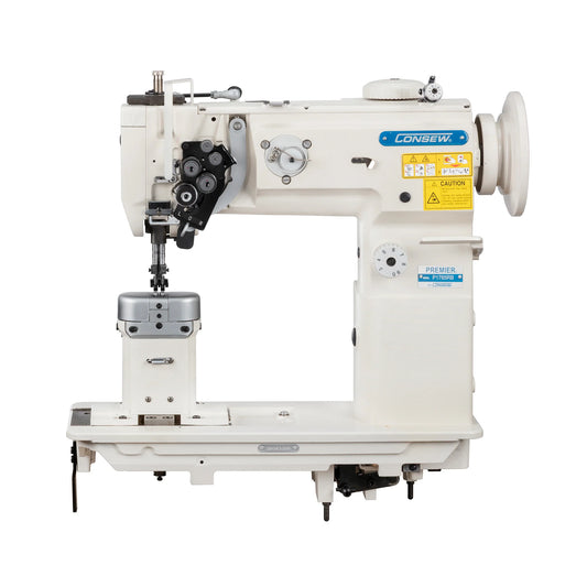 Consew P1765RB Two Needle Split Needle Bar Postbed Walking Foot Sewing Machine