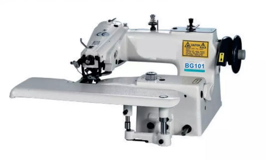 New-Tech CM-101 Blind Hemmer Industrial Sewing Machine With Table and Servo Motor