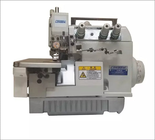 Consew CM793-DD Single Needle 3 Thread High Speed Overlock Industrial Sewing Machine With Table and Servo Motor
