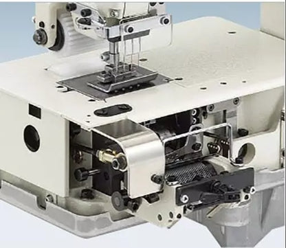 Kansai Special DFB1404-PMD Flatbed Multi-needle Chainstitch Industrial Sewing Machine with Table and Servo Motor