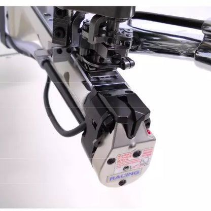 Kansai Special NFS6604GMH-DD Flatseamer for Medium to Heavy Knitwear Industrial Sewing Machine With Table and Direct Drive Servo Motor