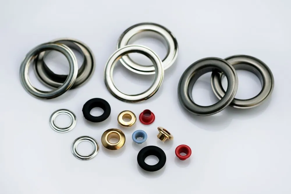 Brass and Nickel Grommets