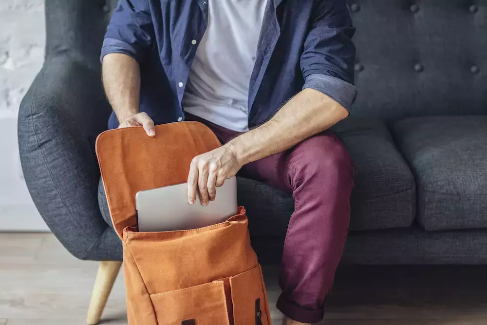 Back to the Office Series: DIY Messenger Bag!