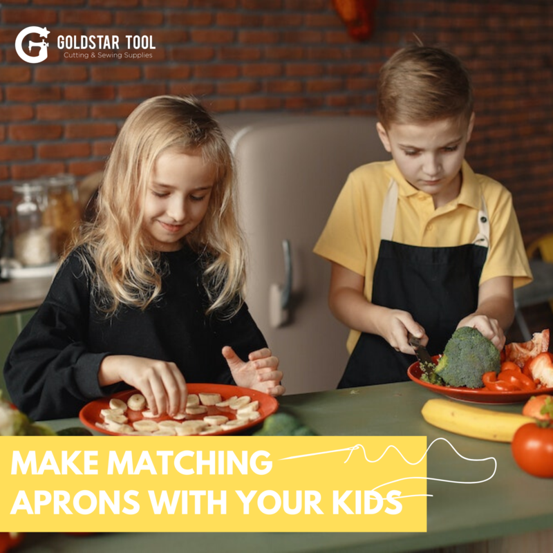 Make Matching Aprons for You and Your Child!