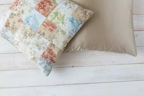 DIY Colorblocking Pillows