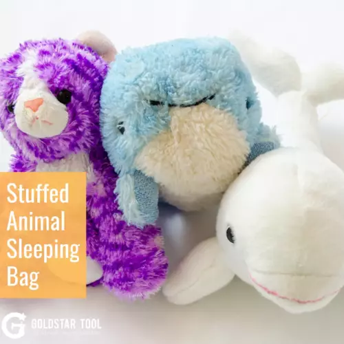 Kids Craft Series: Stuffed Animal Sleeping Bag