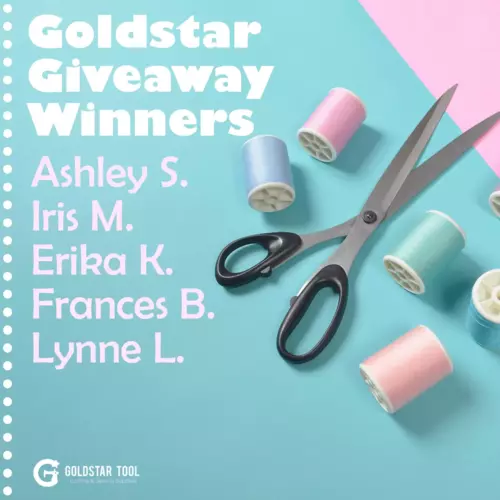 GoldStar Tool's 2020 National Craft Month Giveaway Winners!