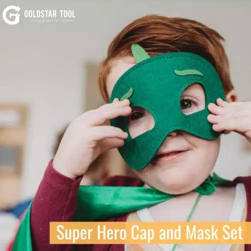 Kids Craft Series: Superhero Cape and Mask Set
