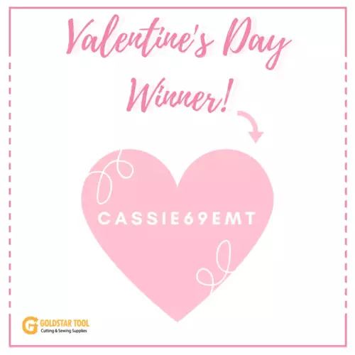 GoldStar Tool's 2020 Valentine’s Day Giveaway Winners!!