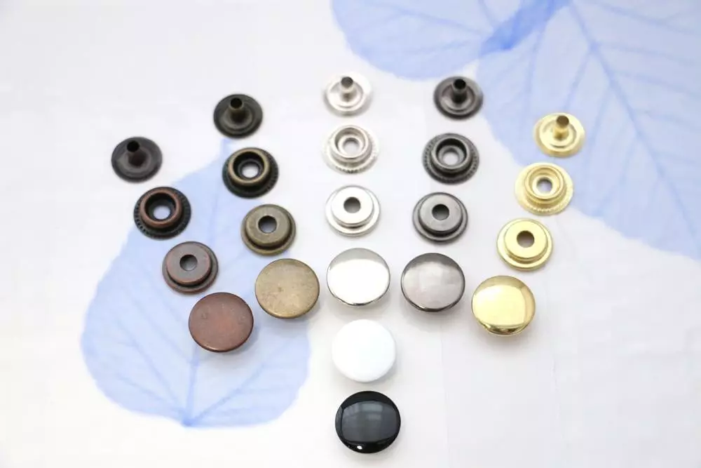 12.5mm Metal Iron Snap Press Stud Cap Button Fastener