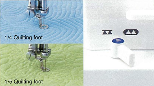 JUKI Two Type of Quilting Foot Drop Feed