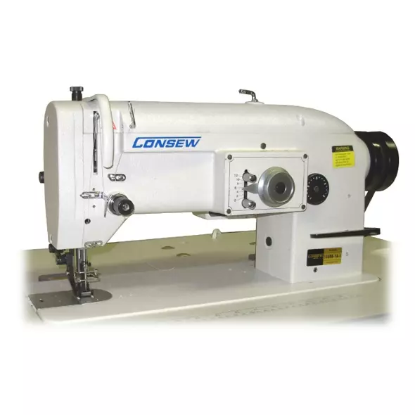 Consew 146RB-2A-1 Sewing Machine With Table and Servo Motor