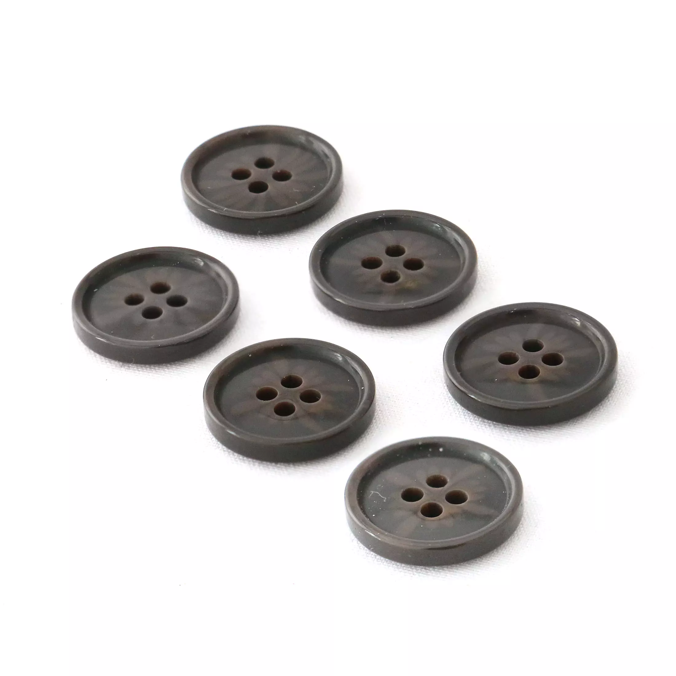 Brown With Design Resin Buttons | GoldStar Tool