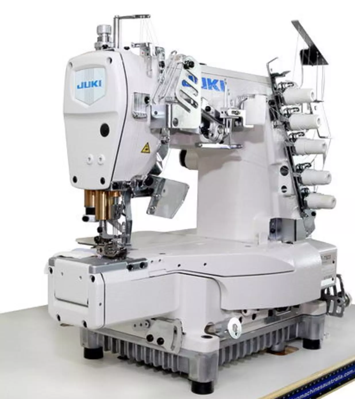 Juki Dnu-1541s Lockstitch Machine w/Safety Mechanism & Assembled Table & Motor