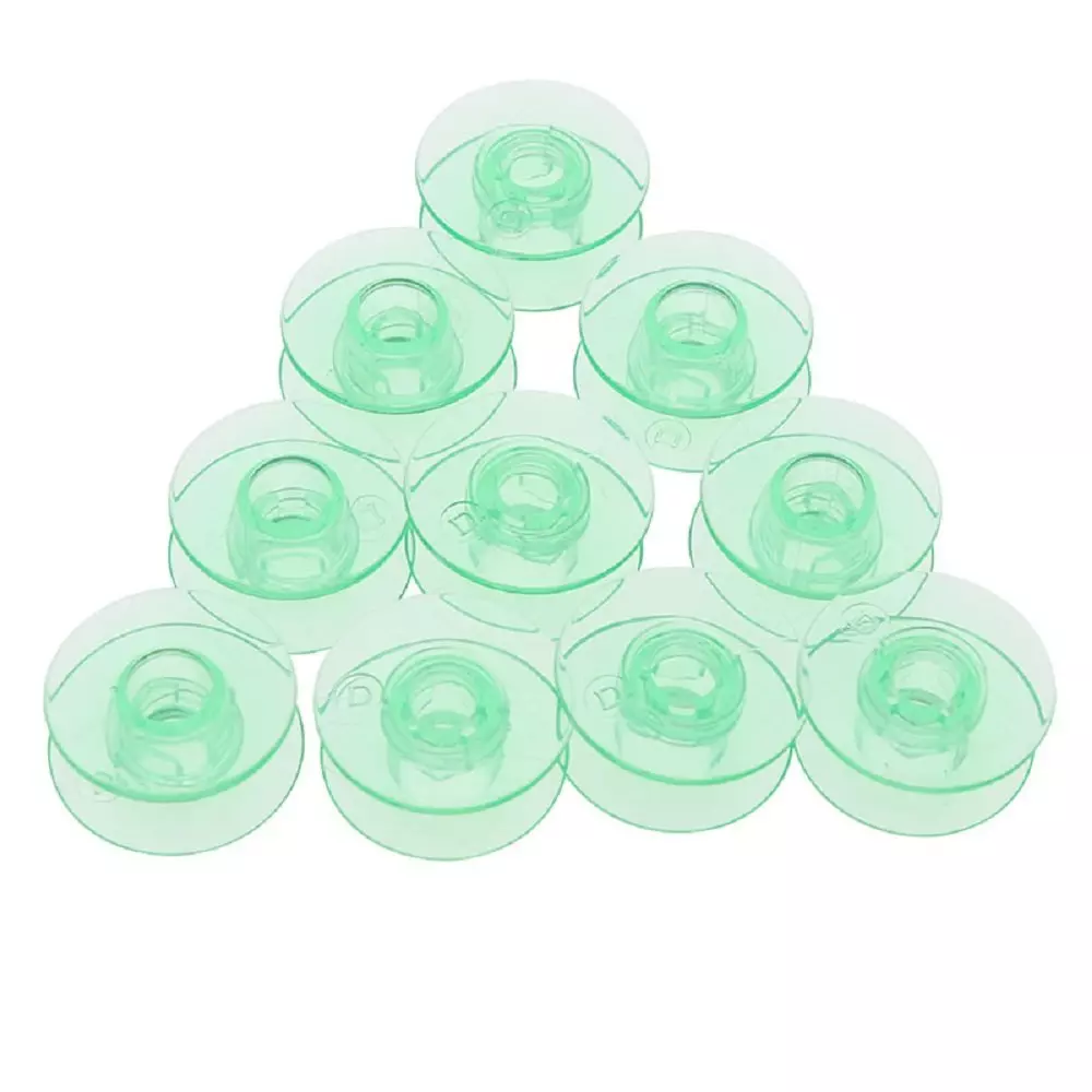 Compatibili Husqvarna Group 5-7 Bobine Verdi Per Macchine Da Cucire Viking Husqvarna - 30 Pezzi Scatola, Compatibili Con Modelli Group 5,6,7 Bobine Senza Foro Filo - Foto 4