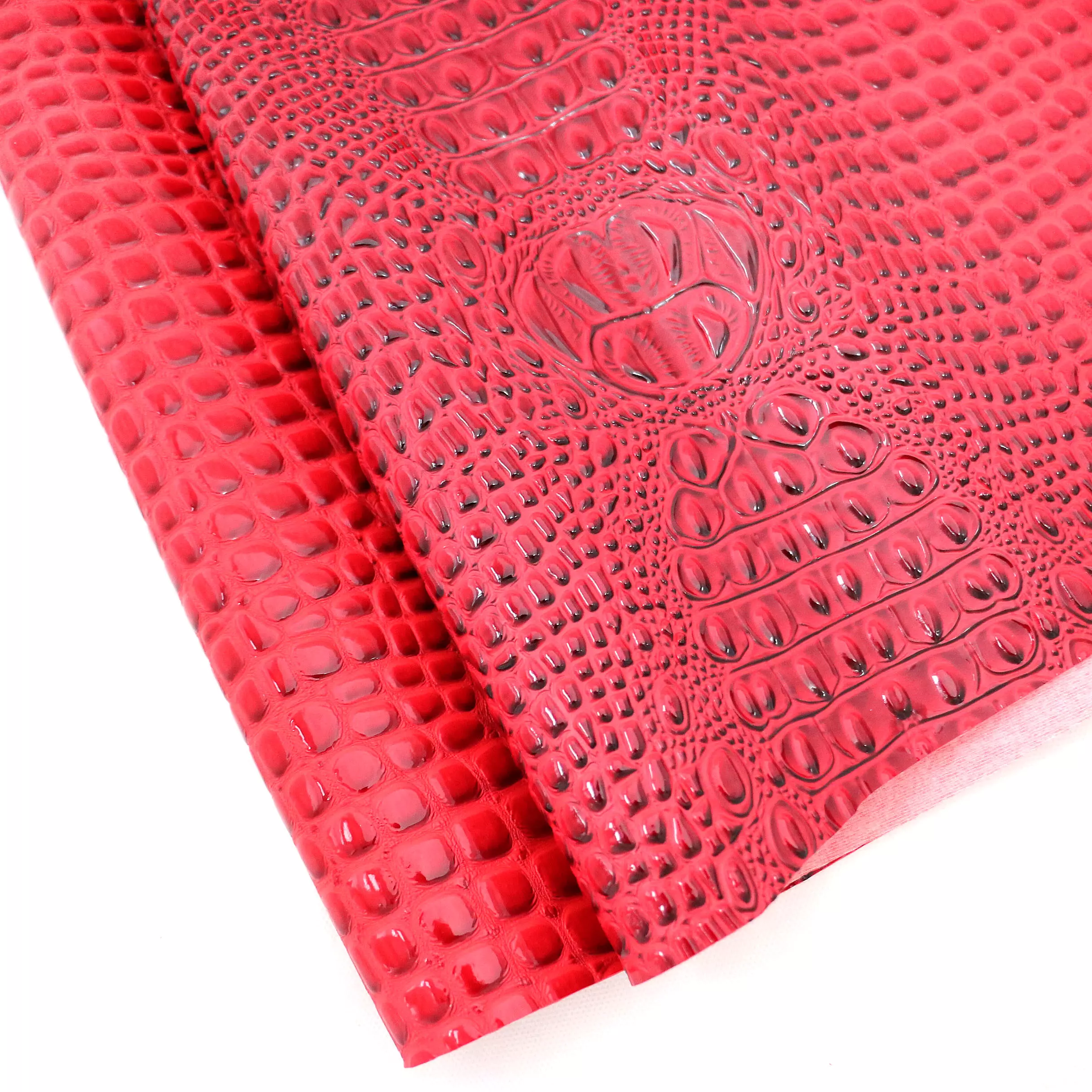 lv red material upholstery for sale