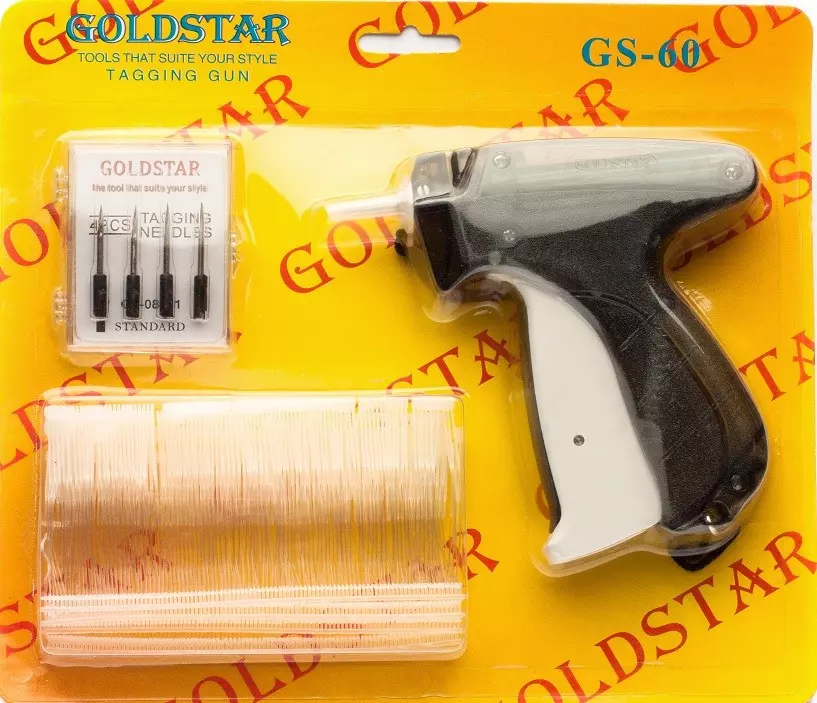 MicroStitch Tagging Gun Kit – Includes 1 Needle, 540 Black Fasteners & 540  White Fasteners (Starter Kit) - U-Photo