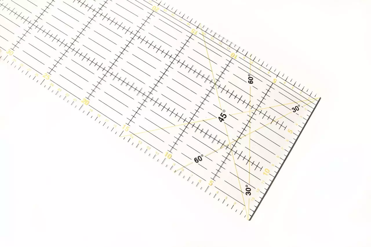 Quilting Ruler and Guide (Metric) GoldStar Tool