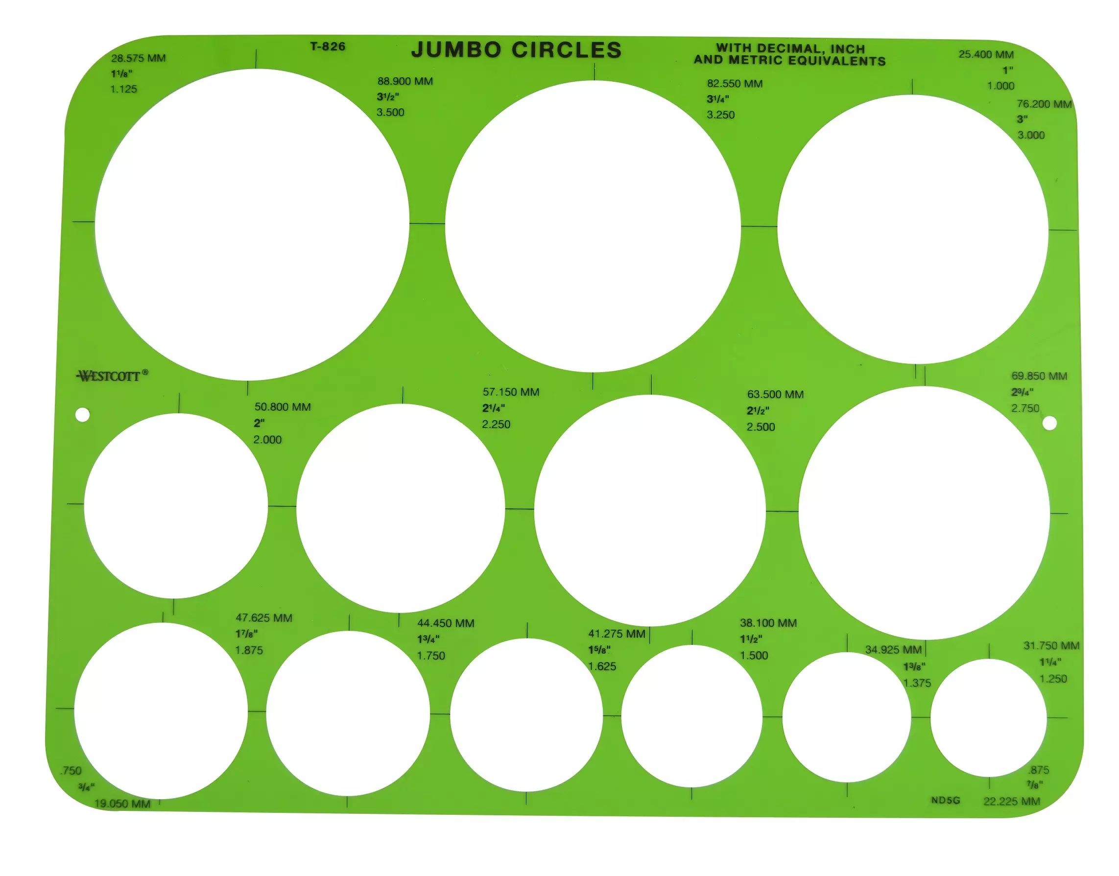 Printable 8 Inch Circle Template