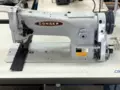 Consew 206RB-5 Triple Feed Heavy Duty Single Needle Drop Feed Lockstitch​ Upholstery Industrial Sewing Machine With Table and Servo Motor