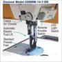 Consew 2206RB-14-7-DD Direct Drive Heavy Duty Single Needle Triple Feed, Walking Foot Industrial Sewing Machine With Table and Servo Motor