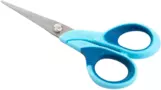 5" Blue Super Edge Hobby Scissors - Mundial