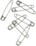 Supreme Safety Pins - Nickel Plated Steel Safety Pins Size #3 10 Gross