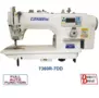 Consew 7360R-7DD High Speed Single Needle Drop Feed Lockstitch Industrial Sewing Machine with Table and Servo Motor​