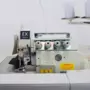 New-Tech EX-5214-AT 4 Thread Overlock Industrial Sewing Machine With Table and Built In Direct Drive Servo Motor