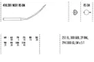 LWX5T 251EL 251LG Industrial BlindStitch Machine Needles